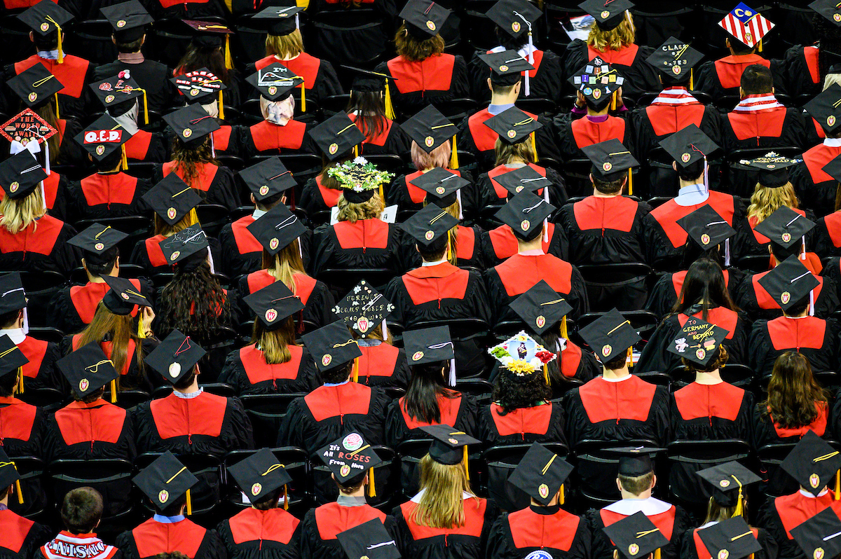 Caps & Gowns Commencement UWMadison