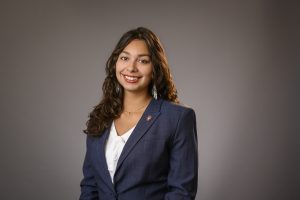 Studio headshot of Ariadna Márquez.