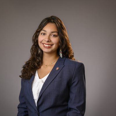Studio headshot of Ariadna Márquez.